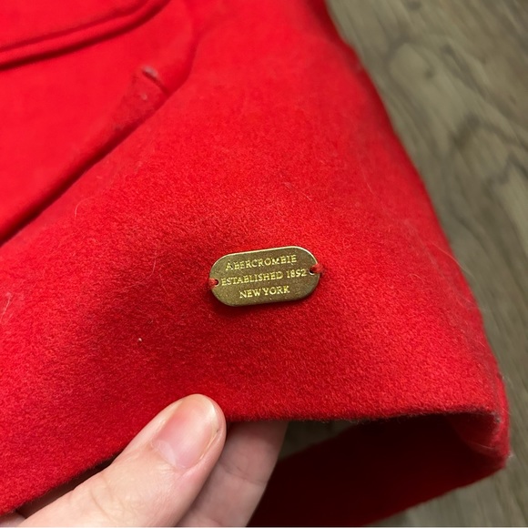 Abercrombie & Fitch Heritage Wool Coat Size L - Picture 7 of 8